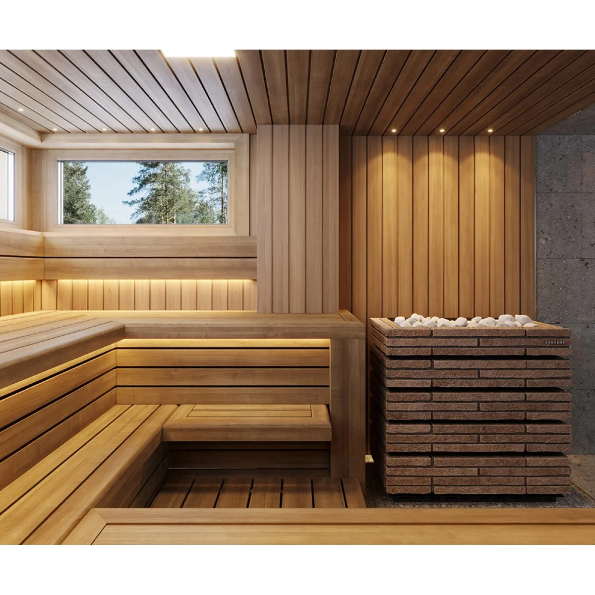 Электрическая печь Sangens W12B Series W Brick